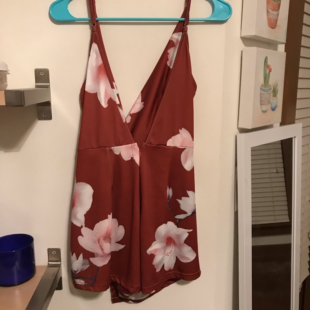 Floral Romper From Fabrik